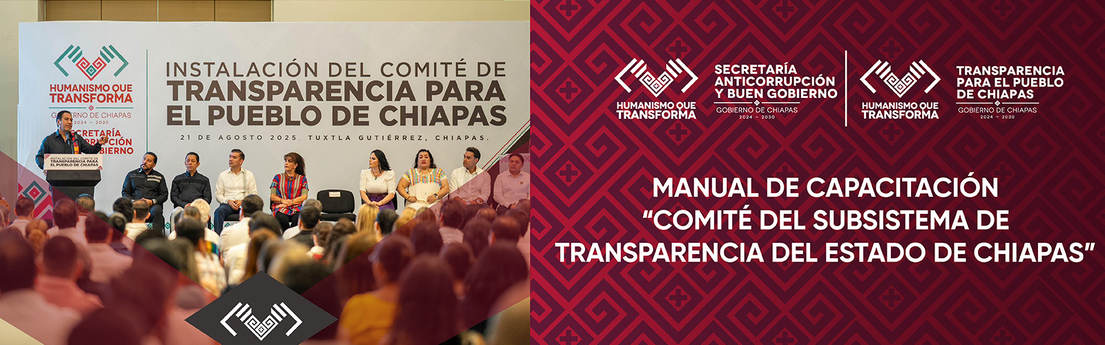 Banner del manual del Comité de Transparencia