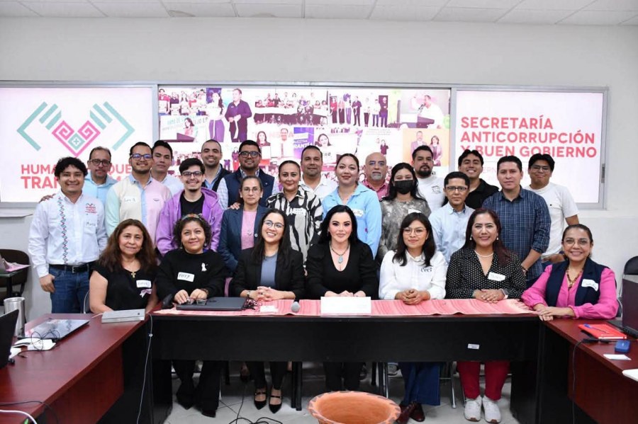 Secretaria Anticorrupción y Buen Gobierno recibe a International Youth Foundation